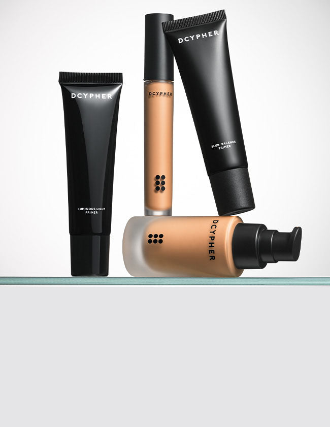 DCYPHER beauty products including our brand new primers