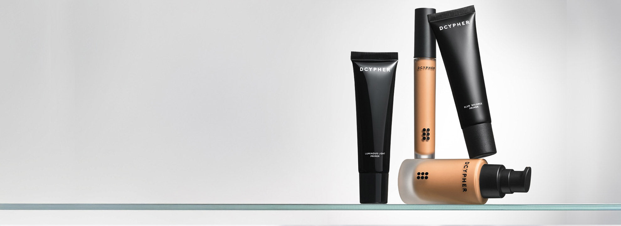 DCYPHER beauty products including our brand new primers